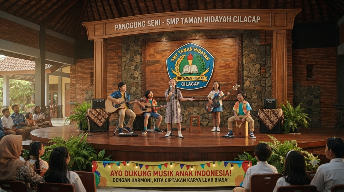 Miniband SMP Taman Hidayah Cilacap: Dari Bakat Terpendam Menjadi Penampilan yang Memukau